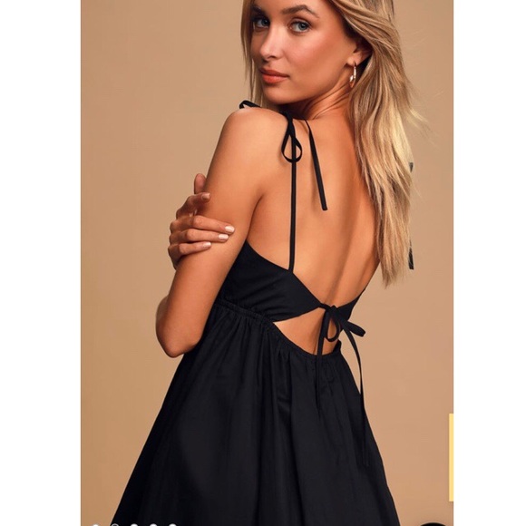 Lulus black Mini Dress - Picture 2 of 5